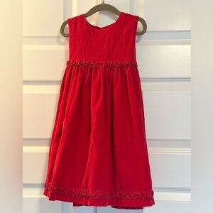 Frances Johnston for Simi Girls 4T Pink Corduroy Dress | EUC